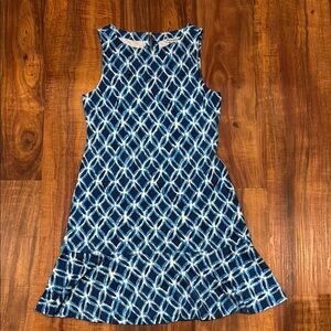 Tommy Bahama Navy and White Mini Dress